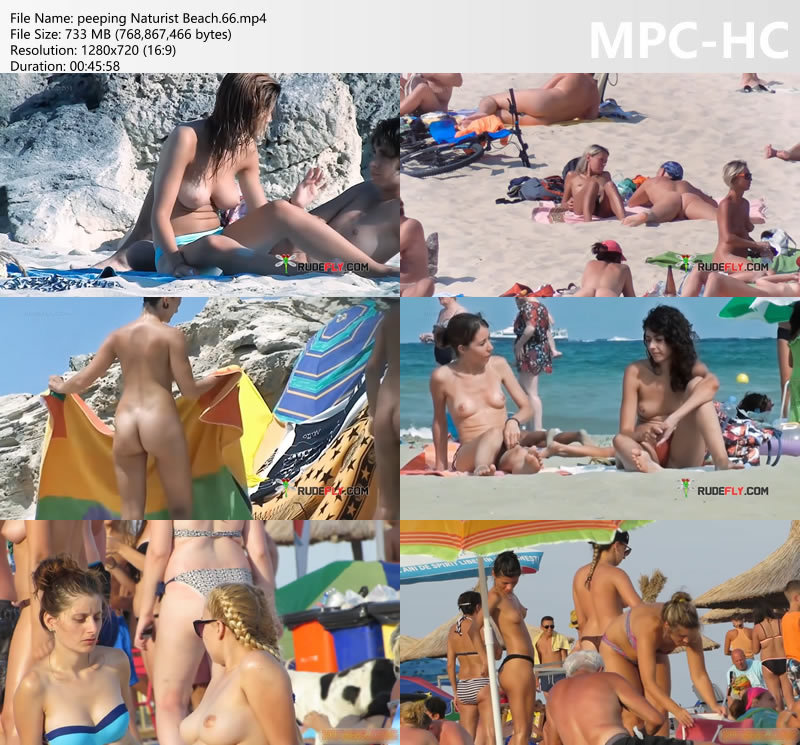 peeping Naturist Beach.66